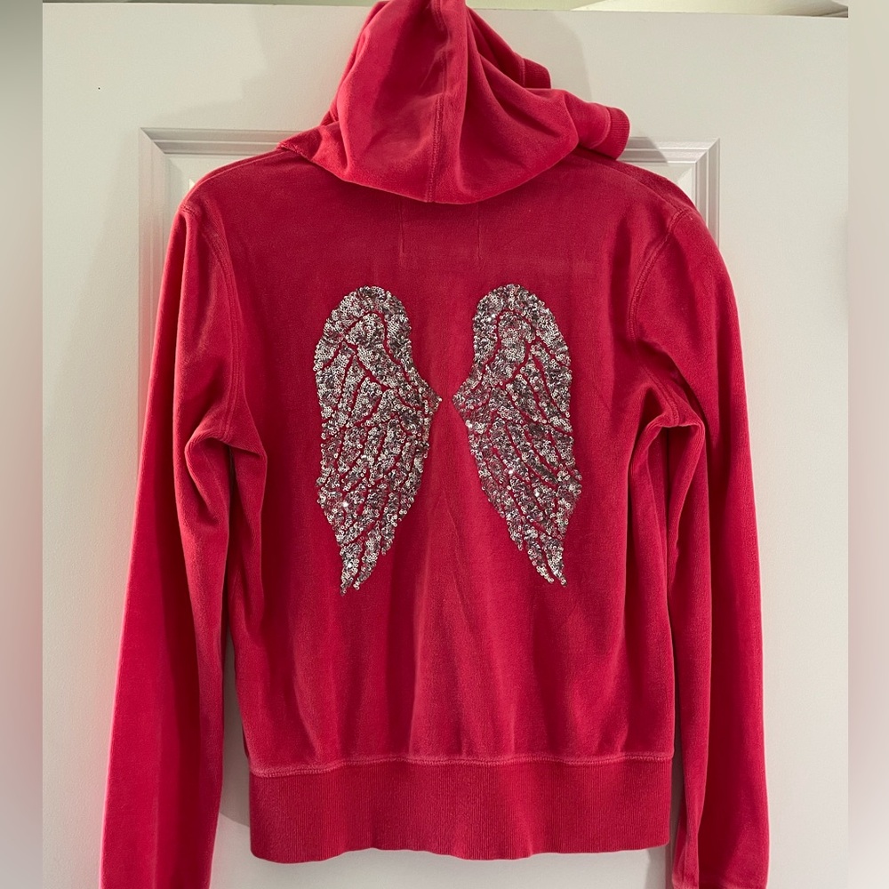 Victoria’s Secret Sequin Angel Wings Hoodie